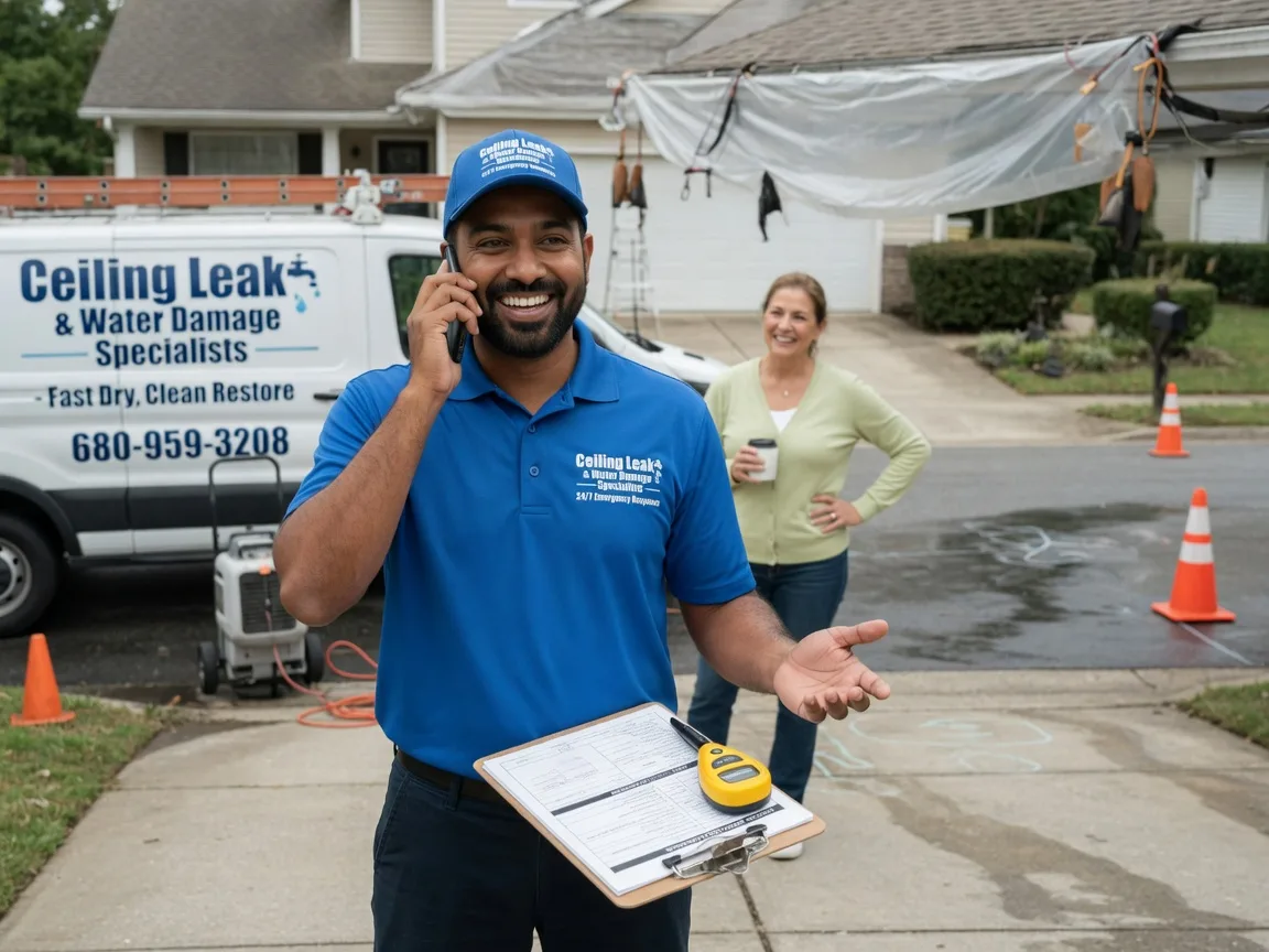 Ceiling Leak Cleanup Idamay, WV FAQs